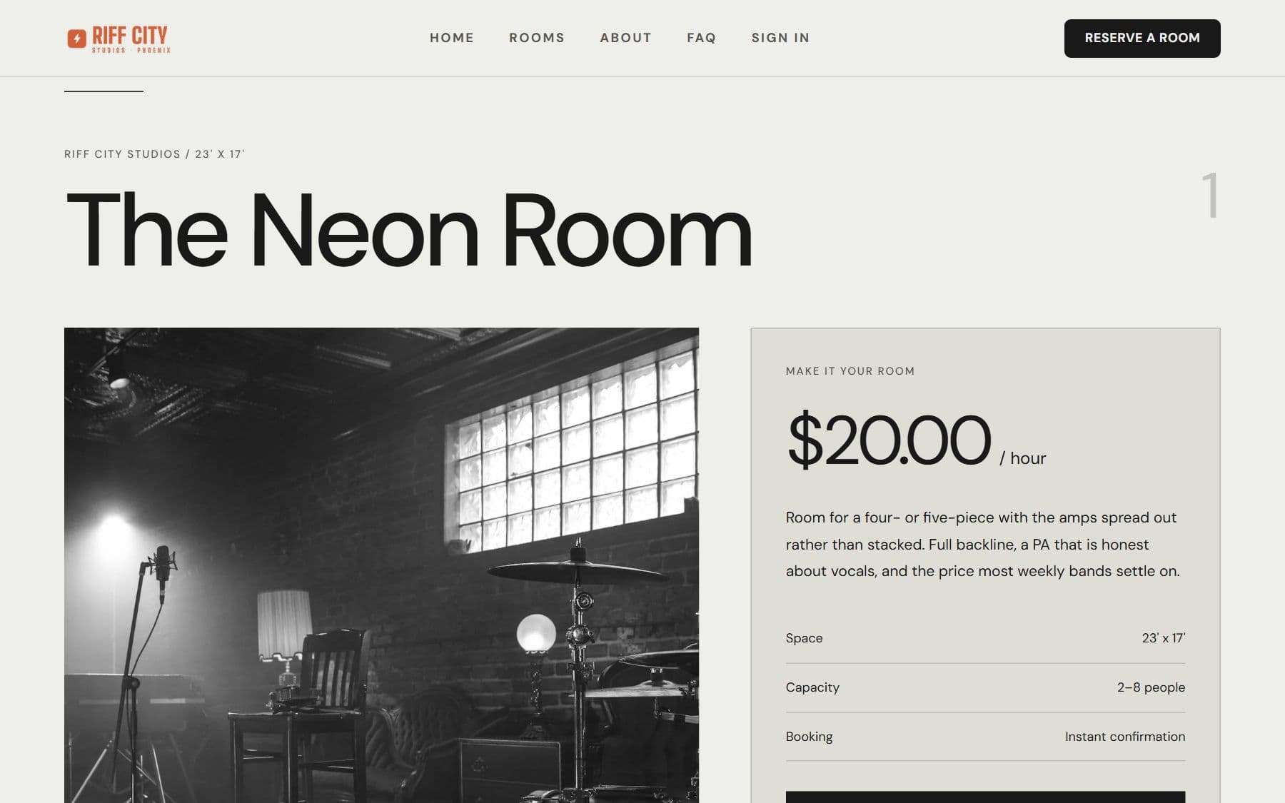 Velvet on a room page
